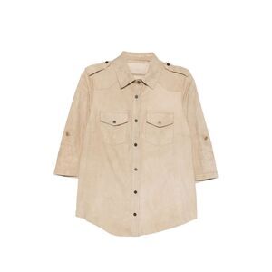 Santoro Neutrals Jackets - Leather Jackets Women